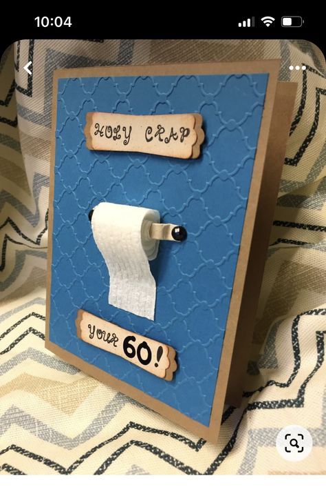 Cards For Men, Birthday Card Ideas, Cool Birthday Cards, Homemade Birthday, 60th Birthday Cards, Homemade Birthday Cards, 50th Birthday Cards, Masculine Birthday Cards, Bday Cards