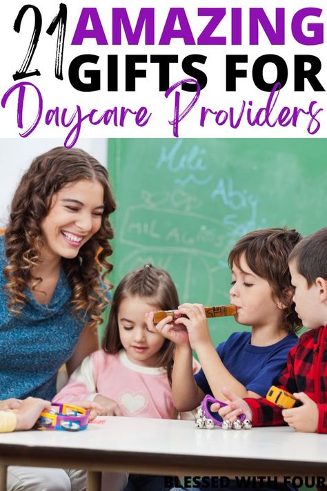 gifts for daycare providers Christmas Gift Ideas For Daycare Teacher, Gifts For Daycare Provider Goodbye, Daycare Provider Christmas Gifts, Gifts For Daycare Provider, Christmas Gift For Daycare Teacher, Teacher Appreciation Gift Baskets, Childcare Director, Daycare Director, Daycare Provider Gifts