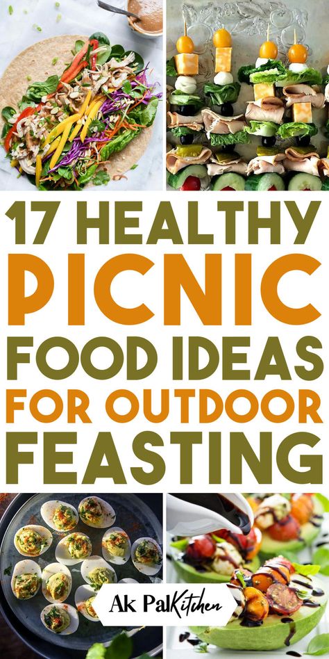 Explore the easy healthy picnic food ideas. From fresh veggie wraps to quinoa salads, our picnic recipes are perfect for a sunny day out. Discover picnic sandwiches, and vegan snack bars that everyone will love. Dive into easy-to-pack healthy dips, whole-grain pasta salads, and protein-packed chickpea snacks. Whether it's a family camping or a romantic picnic, these nutritious and delicious summer recipes will keep you energized. So, you must try these picnic recipes with friends and family. High Protein Picnic Foods, Picnic Food Ideas Healthy, Low Carb Picnic Food Ideas, Easy Picnic Snacks, Picnic Food Ideas Aesthetic, Healthy Picnic Food Ideas, Fall Picnic Food, Recipes With Friends, Family Picnic Foods