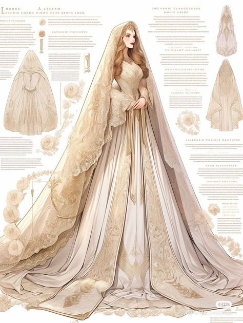 I am a fan of manhwa arts and the graphics always on point. Someday I will wear like this if I have the resources. Desi Artwork, Manhwa Clothing, Fantasy Ball, Queen Wedding, Gaun Abad Pertengahan, Dreamy Gowns, Dress Design Drawing, Clothing Art, Textile Sculpture