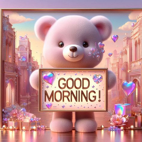 Good Morning Bear Gif, Goodnight Teddy Bear, Good Morning Teddy Bear, Good Night Teddy Bear Gif, Hello How Are You, Happy Friendship, Happy Friendship Day, Cute Bears, Love Messages