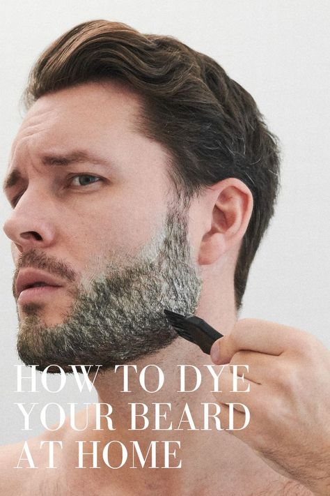 Just For Men Beard Dye, Beard Coloring Men, Beard Color, Hide Greys, Beard Dye, Scruffy Beard, Beard Colour, Grey Beards, Short Beard