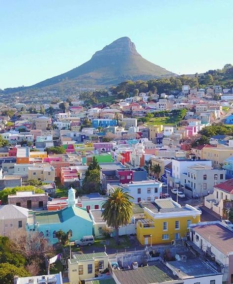 Capetown City Aesthetic, Bo Kaap, Africa Photography, Africa Do Sul, South Africa Travel, Vogue Australia, Cape Town South Africa, Southern Africa, Africa Travel