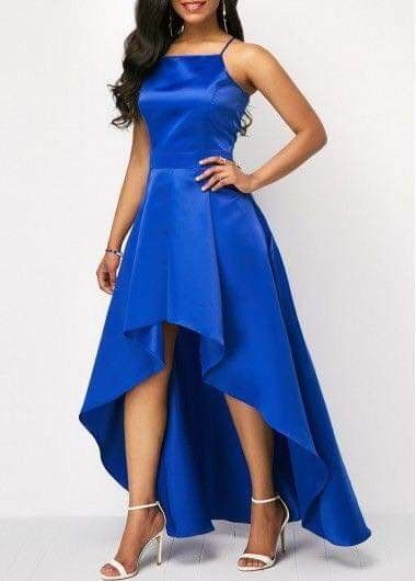 High Low Prom Dresses Blue, Grad Gowns, After 5 Dresses, Blue High Low Dress, Trendy Bridesmaids, Royal Blue Maxi Dress, Royal Blue Bridesmaid Dresses, Robes Glamour, High Low Prom Dresses