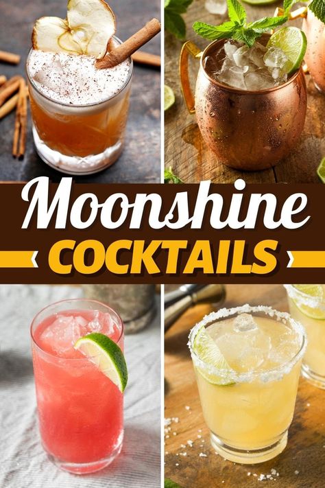 Moonshine Drink Recipes Cocktails, Moonshine Punch Recipe, Moonshine Birthday Party Ideas, Birthday Cake Moonshine, Moonshine Margarita Recipe, Moonshine Mixed Drinks Recipes, Apple Pie Moonshine Cocktail Recipes, Butter Cake Moonshine Drink Recipes, Moonshine Wedding Ideas