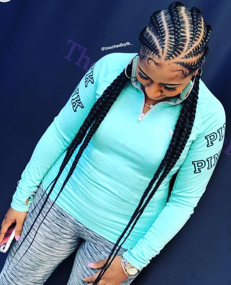 Ghana Weaving Styles, Rope Braided Hairstyle, Feed In Braids, Ghana Weaving, Feed In Braids Hairstyles, African Hair Braiding Styles, Stitch Braids, Feed In Braid, Micro Braids