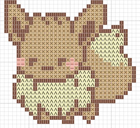 Eevee Perler Bead Patterns, Eevee Pixel Art, Eevee Sprite, Eevee Cross Stitch, Sylveon Cross Stitch, Eevee Embroidery Pattern, Eevee Cross Stitch Pattern, Jolteon Cross Stitch, Alakazam Pokemon