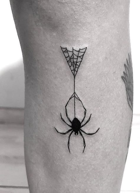 Spider From Web Tattoo, Spider Coming Down From Web Tattoo, Spider On A Web Tattoo, Spider Going Down Web Tattoo, Charlottes Web Spider Tattoo, Basic Spider Tattoo, Patchwork Spider Tattoo, Spider Web With Spider Tattoo, Spider On Chest Tattoo