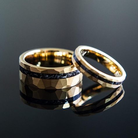 Couple wedding rings unique