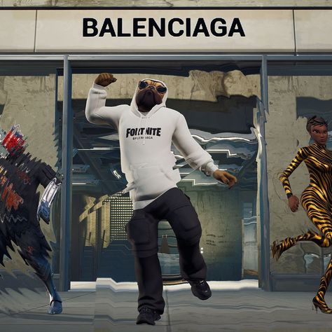 When Balenciaga collaborated with Fortnite (2021) Metaverse Art, The Metaverse, Vr Games, Style Photo, Fun Learning, Fortnite, Video Game, Balenciaga, Fun Facts