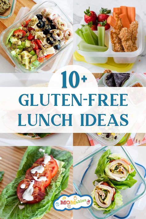 These 7 gluten-free lunch ideas are kid-approved and easy to pack in the lunchbox! Easy Gluten Free Lunch Ideas, Lunch Ideas For Kids School, Lunchbox For School, Gluten Free School Lunches, Gluten Free Lunches, Gf Lunch, Gluten Free Lunch Ideas, Gluten Free Food List, Dairy Free Lunch