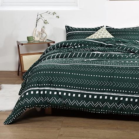 Aztec Bedding, Bedding Sets King, King Size Comforter, Bohemian Bedding Sets, Queen Size Comforter Sets, Pattern Bedding, Boho Comforters, King Size Comforter Sets, Green Comforter