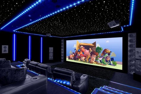 Home Theater of the Month: The Manor Dedicated Home Theater | AVS Forum Cinema Room Design, Sala Cinema, Movie Theater Rooms, Home Theater Room Design, Theater Room Design, Movie Room Decor, Home Cinema Room, Home Theater Decor, Best Home Theater