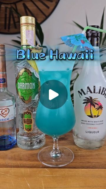 FirstSip.co.uk on Instagram: "Blue Hawaii cocktail recipe #bluehawaii #cocktail #recipe #blue #hawaii #drink #fyp #howto #easycocktails #recipes" Cocktail Recipe Video, Blue Drinks Alcohol, Blue Hawaiian Drink Recipe, Blue Cocktail Drinks, Blue Hawaii Drink, Hawaii Cocktails, Drinks For Party, Blue Hawaiian Drink, Acholic Drinks