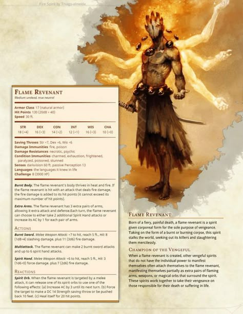 For D&D homebrew creatures! - Album on Imgur Phoenix Dnd, Dnd Gods, Dnd Enemies, 5e Monsters, Witcher Monsters, Homebrew Monsters, Monster Manual, Dnd Stats, Dnd Races