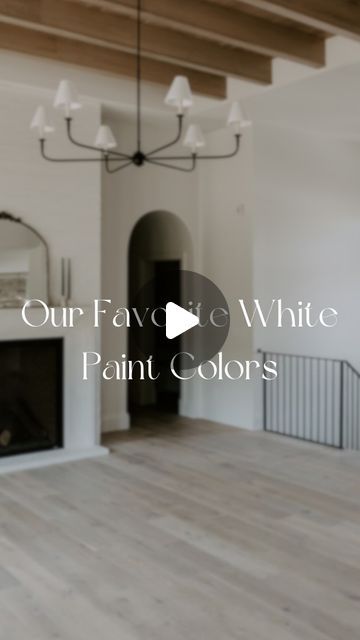 16K views · 544 comments | Jill Rolling on Instagram: "Selecting the perfect white can be a daunting with all of the different options and undertones. Comment “paint guide” and we will send you a link to all of our favorite tried and true, white paint colors!🤍 This guide includes 5 of our favorite "white" paint colors, curated by our design team, with pictures of each in use! Instant download for $50! 

Tester paint cans are around $15 a piece!! 
•
•
•
•
#paintguide #whitepaint #bestpainting #perfectwhite #warmwhite" White Shades Of Paint, Cotton White Sherwin Williams, White Flour Paint, Soft White Paint Colors, Pearly White Sherwin Williams, White Home Interiors, Best White Paint For Walls, Sherwin Williams White Paint Colors, Favorite White Paint Colors