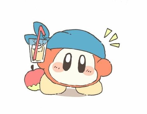 Wallpaper Nintendo, Bandana Dee, Waddle Dee, Kirby Nintendo, Kirby Games, Kirby Character, Kirby Art, Nintendo Characters, V Games