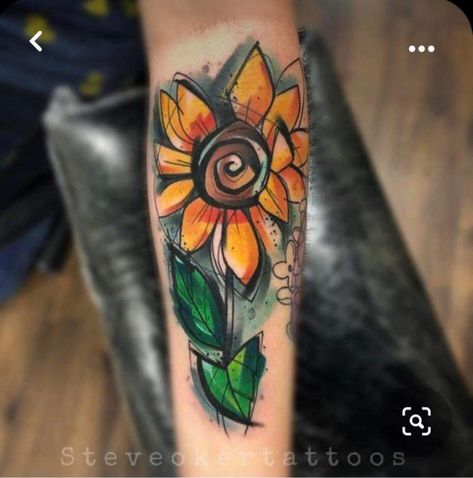 Momentum Tattoo, Fox Face Paint, Where Tattoo, Autumn Tattoo, Saved Tattoo, Sweet Tattoos, Chest Piece Tattoos, Floral Tattoo Sleeve, Sunflower Tattoos