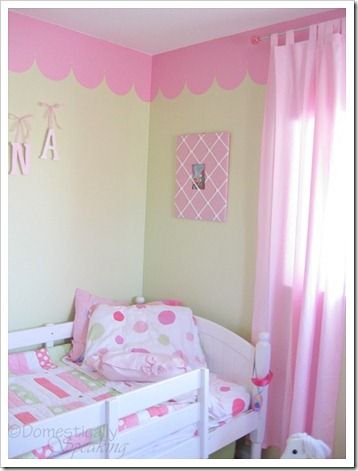 Girls Room Wall Color, Kids Murals, Girls Room Paint, Scallop Border, Kids Bedroom Designs, Kids Bedroom Design, Creative Bedroom, Dekorasi Kamar Tidur, Big Girl Rooms