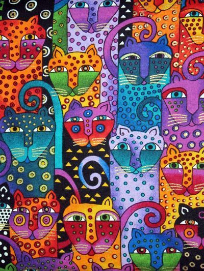 Laurel Burch Art, Laurel Burch Cats, Chat Kawaii, Decoration Photo, Laurel Burch, Oil Painting Flowers, Cats Illustration, Cat Colors, Paint By Number Kits