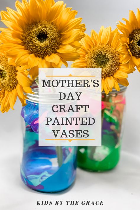 Mother’s Day Vase Craft Mothers Day Vase Craft Kids, Preschool Vase Craft, Mother’s Day Vase Craft, Mother’s Day Vase Ideas, Vase Crafts For Kids, Mothers Day Vase, Homemade Vase, Flower Vase Crafts, Preschool Spring