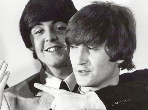 John and Paul John Lennon Paul Mccartney, Beatles Love, Lennon And Mccartney, Beatles Photos, John Lennon Beatles, Beatles Pictures, Beatles John, Famous Musicians, The Fab Four