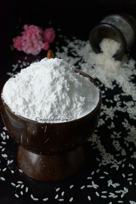 Flour Substitute, Arroz Frito, Rice Powder, Elimination Diet, Indian Snacks, Gluten Free Flour, Rice Flour, Homemade Skin Care, Different Recipes