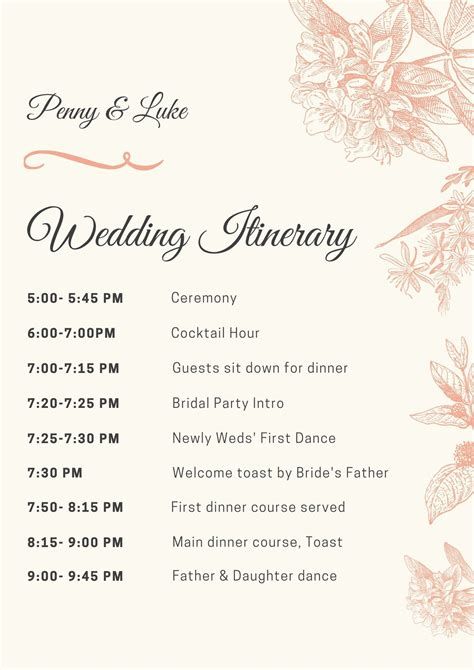 Wedding Ceremony Agenda Template Free, custom printable wedding program templates Canva from www.canva.com body { font-family: Arial, sans-serif; margin: 20px; } h1 { text-align: cent... #Agenda #Ceremony #Template #Wedding Program Flow, Wedding Programs Simple, Wedding Program Template Free, Wedding Agenda, Wedding Reception Program, Printable Wedding Program Template, Wedding Ceremony Programs Template, Ceremony Program Template, Template Green