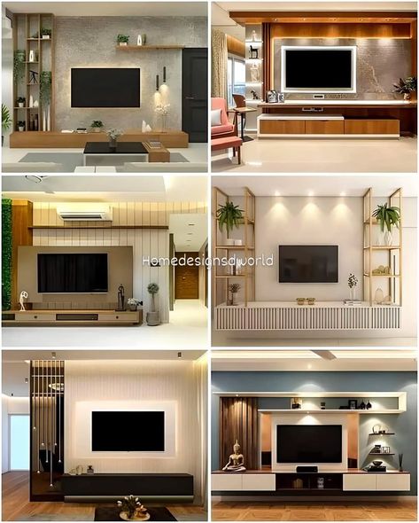 Tv Unit Design ideas ✨️ #tvunitdesigns #tvunit #tvunitdesign #Interiors #n ewdesign #homedesignsdworld #tvunit #explorepost #explorepage #explore #fypシ゚viralシ2024fyp #tricepsworkout #cookinghacks #kitchenhack #eveningsnacks #khushikapoor Tv Media Wall, Media Wall Ideas, Tv Unit Design Ideas, Featured Wall, Tv Unit Design, Tv Media, Media Wall, Wall Ideas, Led Tv