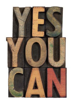 "Yes You Can." #positive #affirmation If Not Now When, Motivational Slogans, Maybe Tomorrow, Not Now, This Is Your Life, Yes I Can, The Words, Great Quotes, Letterpress