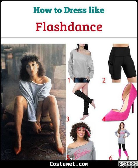 Flashdance Outfit, Flashdance Costume, Jean Capri Outfits, 40th Birthday Weekend, Flashdance Movie, Iconic 80s Movies, 80s Party Costumes, Alex Owens, Party Style Outfit