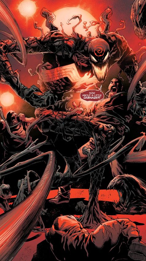 Absolute Carnage, Carnage Marvel, Symbiotes Marvel, Venom Comics, Spiderman Art Sketch, Marvel Database, Western Comics, Marvel Characters Art, 1 Y 2