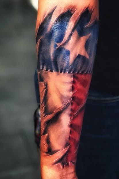 Republic Of Texas Tattoo, Texas Flag Tattoo For Men, Mens Half Sleeve Tattoo Forearm, Texas Tattoo For Men, Texas Tattoo Ideas, Texas Flag Tattoo, Tattoo Snapchat, Bb Tattoo, Skin Tear Tattoo