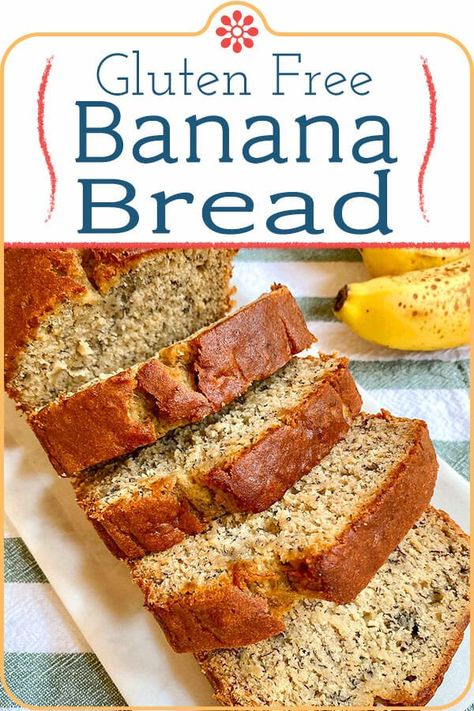 The Best Gluten Free Banana Bread, Best Gluten Free Banana Bread, Gluten Free Banana Bread Recipe, Gf Sweets, Cookies Gluten Free, Gluten Free Banana Bread, Fig Recipes, Sans Gluten Sans Lactose, Gf Bread