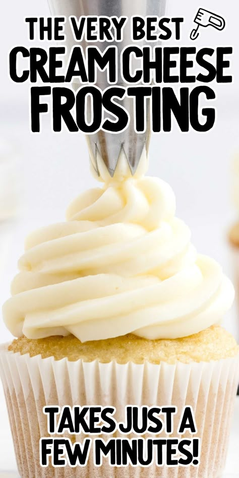 Creamy and tangy, our cream cheese frosting is a delicious way to finish any cake or cupcake recipe. Easy Cream Cheese Frosting, Cream Cheese Frosting Easy, Strawberry Cream Cheese Frosting, Cheese Frosting Recipe, Frosting Recipes Easy, Cream Cheese Desserts, Whipped Frosting, Spaceships And Laser Beams, Cake Frosting Recipe