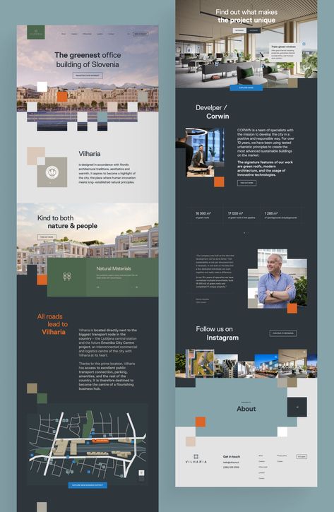 Urban Website Design, Building Website Design, Website Map, Building Website, Architecture Websites, Minimalist Web Design, Real Estate Website Design, Website Design Inspiration Layout, Deck Layout