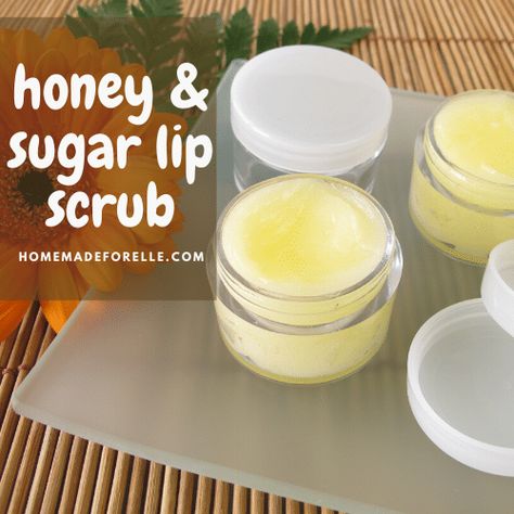 Looking for a natural and effective way to improve the appearance of your lips? Try our Honey and Sugar Lip Scrub! This scrub is made with natural ingredients. Honey and sugar work together to help exfoliate, soften, and hydrate the lips. With regular use, you will notice smoother, softer, and more supple lips. So go ahead and pucker up! Lip Scrub With Honey, Make Lip Scrub, Sugar Lip Scrub Diy, Honey Lip Scrub, Homemade Facial Mask, Lip Scrub Diy, Organic Facial, Sugar Lip Scrub, Cracked Lips