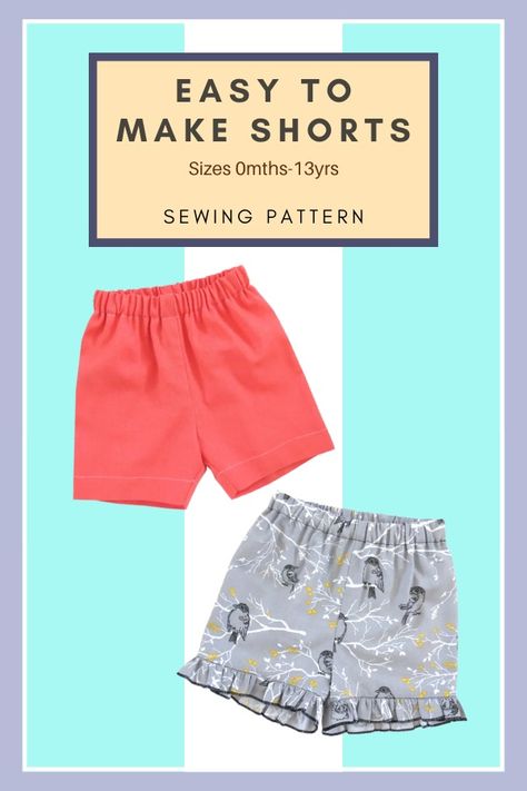 Shorts Sewing Pattern Free Kids, Baby Boy Shorts Pattern Free, Girls Paper Bag Shorts Pattern Free, Short Patterns Sewing Free Kids, Toddler Shorts Pattern Free Boy, Kids Pajama Shorts Pattern Free, Infant Shorts Pattern Free, Girls Shorts Sewing Pattern Free, Printable Sewing Patterns Free Kids