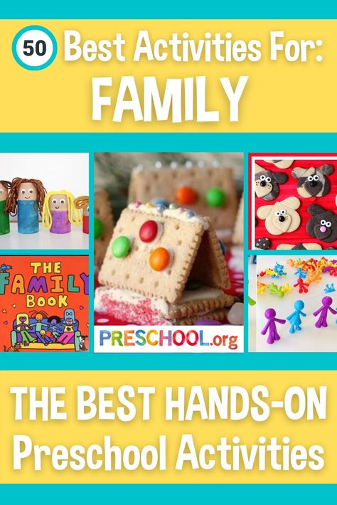 Family Theme Activities For Preschoolers, Family Theme Activities For Toddlers, Family Theme Preschool Activities, Family Theme Preschool, Preschool Families Unit, Preschool Families Activities, Family Crafts Preschool, Preschool Family Theme, Preschool Family