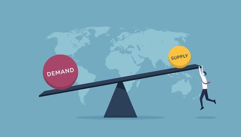 Economics Poster, Law Of Demand, Demand And Supply, Steampunk Artwork, Supply And Demand, Infographic Poster, Computer Wallpaper Desktop Wallpapers, Architecture Design Sketch, Cartoon Photo