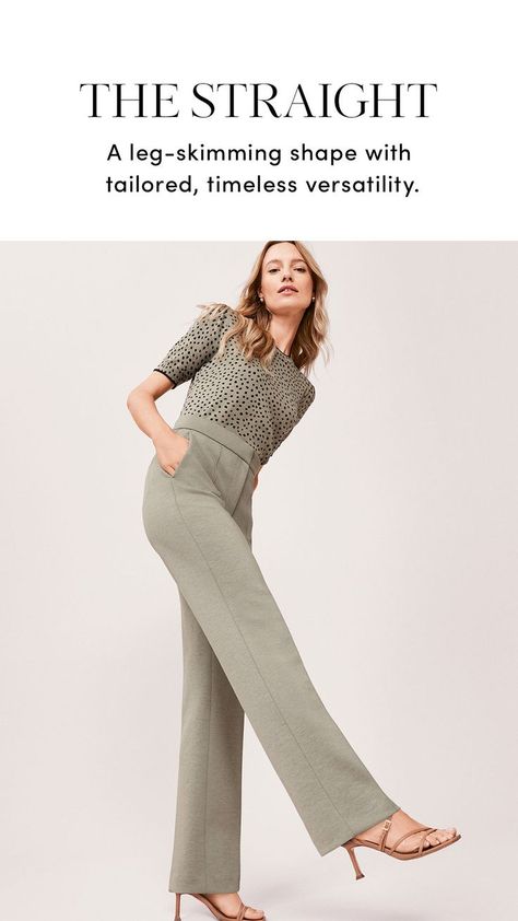 Trousers Outfit Casual, High Waisted Straight Leg Pants, Black Straight Leg Pants, Dress Pants For Women, Womens Straight Leg Pants, Straight Leg Dress Pants, Flare Dress Pants, Trouser Outfit, Slacks For Women