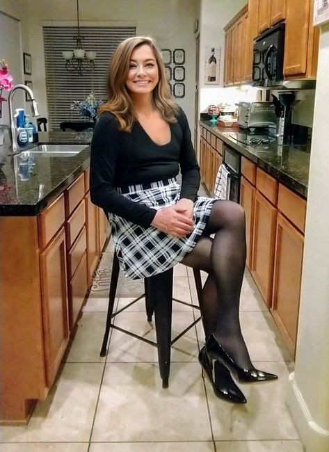 Black Plaid Skirt | Tracy Prince | Flickr Black Plaid Skirt, Cute Skirt Outfits, Female Transformation, Plaid Skirt, Cute Skirts, Plaid Skirts, Black Plaid, Skirt Outfits, Dress With Boots