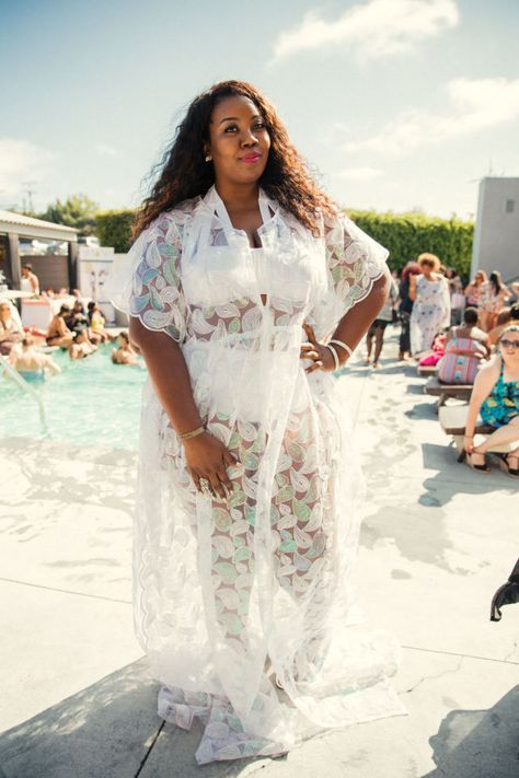 The Plus-Size Pool Party Honestly Restored My Faith in Humanity Plus Size Pool Party Outfit, Party Outfit Ideas Plus Size, Pool Party Outfit Ideas, Outfit Ideas Plus Size, Pool Party Outfit, Pool Party Dresses, Swimming Outfits, 90s Fashion Outfits Hip Hop Party, Outfit Ideas For Church