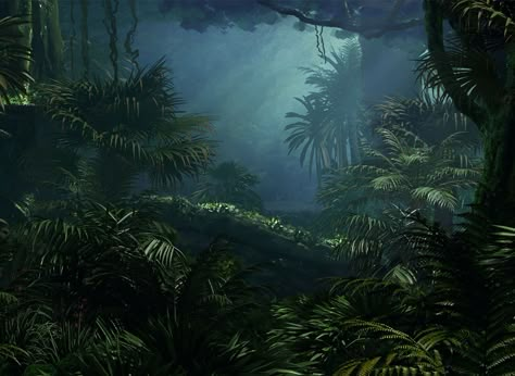 Aesthetic Wallpaper Greek Mythology, Camp Cretaceous Aesthetic, Jurassic Park Background, Jurassic Aesthetic, Creepy Jungle, Jurassic World Background, Jurassic Park Aesthetic, Dinosaur Landscape, Movie Shelf