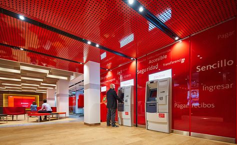 Bank Architecture, Branch Ideas, Bank Interior Design, Bank Interior, Contemporary Lodge, Innovation Center, Retail Space Design, Retail Interior Design, Bank Design