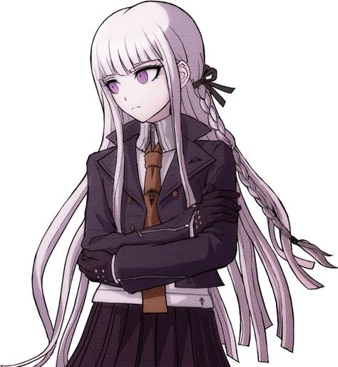 Kyoko Kirigiri, Danganronpa Characters, Cute Art Styles, Danganronpa, Detective, Fashion Art, Cute Art, Purple, Anime