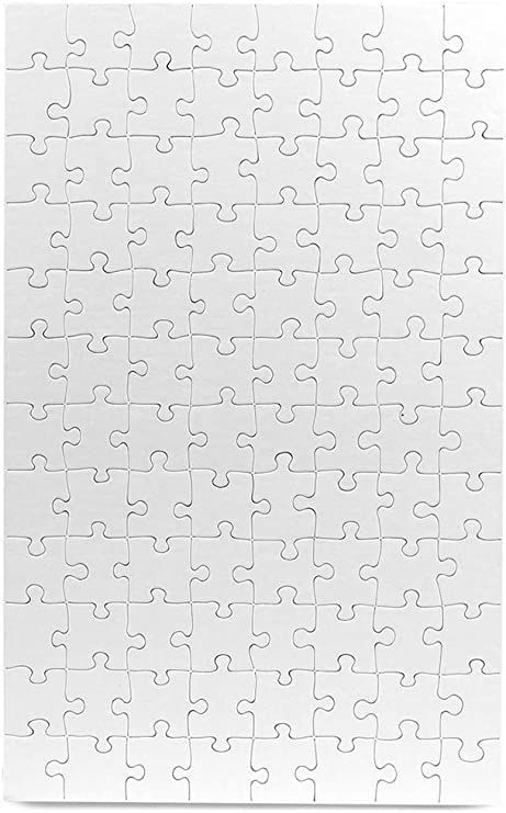 Hygloss Products Blank Jigsaw Puzzle – Compoz-A-Puzzle – 10 x 16 Inch - 96 Pieces, 100 Puzzles Puzzle Texture, Puzzle Overlay, Puzzle Aesthetic, Blank Puzzle, Puzzle Ideas, Flooring Texture, Difficult Puzzles, Puzzle Frame, Family Puzzles