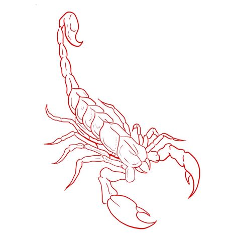 Scorpio Tattoo Stencil, Scorpion Tattoo Stencil, Red Scorpion Tattoo, Scorpion Tattoo Design Feminine, Kanye Tattoo, Scorpion Tattoo Design, Scorpion Design, Fineline Tattoos, Chicanas Tattoo