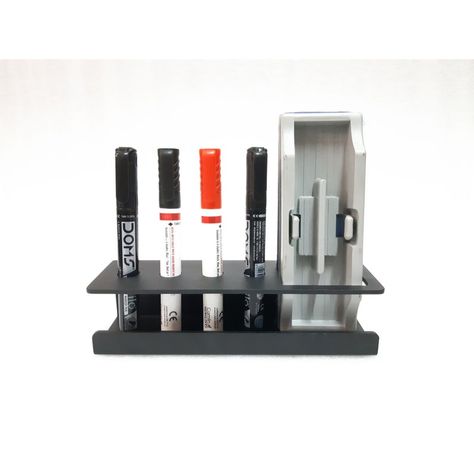 Unique Office, Whiteboard Marker, Marker Pen, Whiteboard, Pen Holder, Office School, White Board, Pen Holders, Wood Design