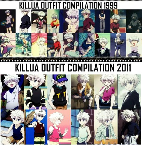 Killua Outfits, Alluka Zoldyck, Hxh Characters, Anime Head, Killua Zoldyck, Hunter Anime, I Love Anime, My Hero Academia Manga, Anime Inspired